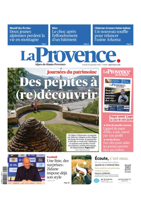Cover of La Provence Alpes-de-Haute-Provence