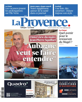Cover of La Provence Aubagne-La Ciotat