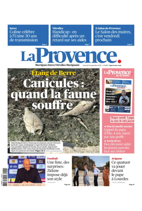 Cover of La Provence Martigues-Istres-Vitrolles-Marignane