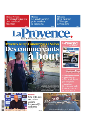Cover of La Provence Salon-de-Provence / Pays salonais