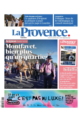 Cover of La Provences Vaucluse