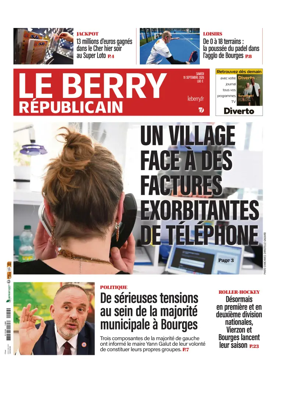 Cover of Le Berry Republicain