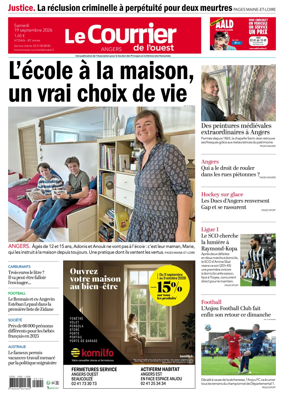 Cover of Le Courrier de l’Ouest (Angers)