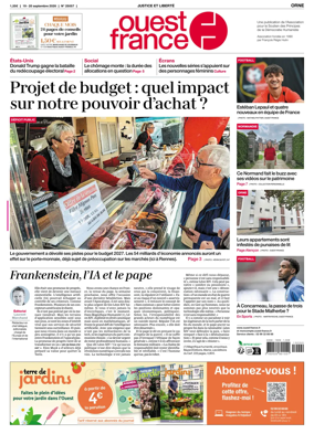 Cover of Ouest France (Orne)