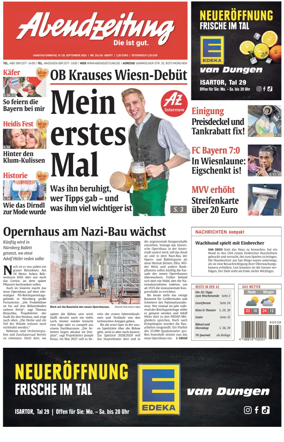 Cover of Abendzeitung Munchen