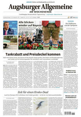 Cover of Augsburger Allgemeine (Ausgabe Stadt)