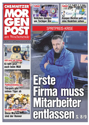 Cover of Chemnitzer Morgenpost