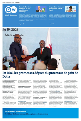 Cover of Deutsche Welle (French Edition)