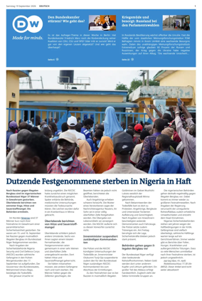 Cover of Deutsche Welle (German edition)