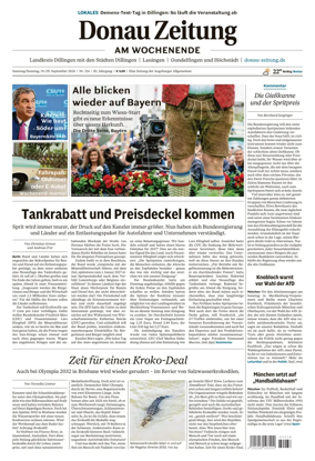 Cover of Donau Zeitung