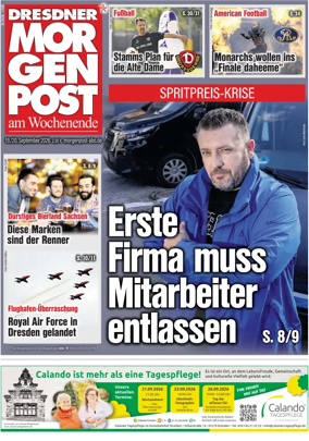 Cover of Dresdner Morgenpost