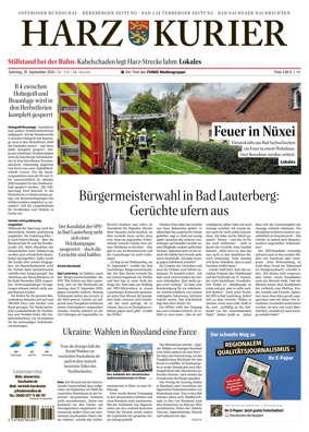 Cover of Harz Kurier