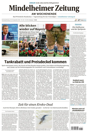 Cover of Mindelheimer Zeitung