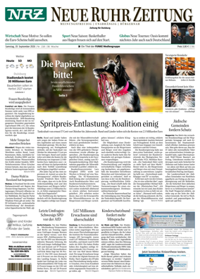 Cover of Neue Rhein Zeitung (Duisburg)