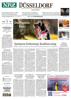Cover of Neue Rhein Zeitung (Dusseldorf)