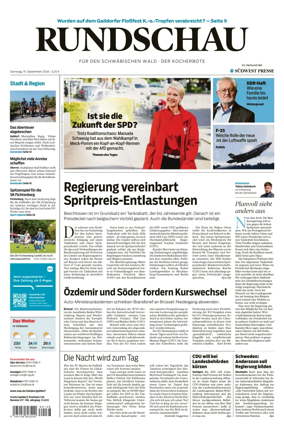 Cover of Rundschau fur den Schwabischen Wald – Der Kocherbote