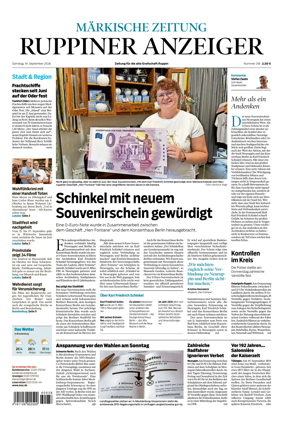 Cover of Ruppiner Anzeiger