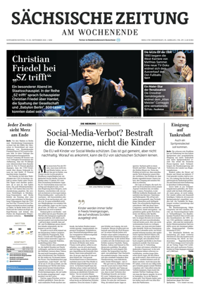 Cover of Sachsische Zeitung (Riesa & Grossenhain)
