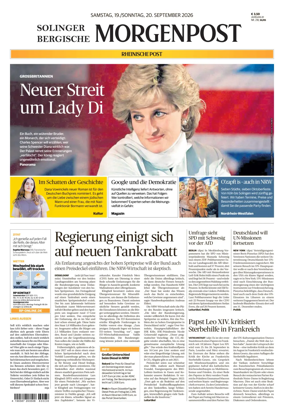 Cover of Solinger Bergische Morgenpost/Remscheid