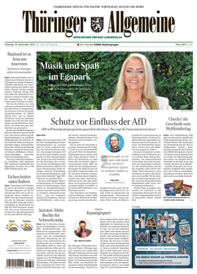 Cover of Thuringer Allgemeine (Muhlhausen und Bad Langensalza)