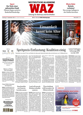 Cover of Westdeutsche Allgemeine Zeitung (Bottrop)