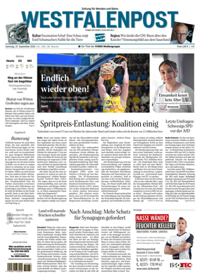 Cover of Westfalenpost (Balve)