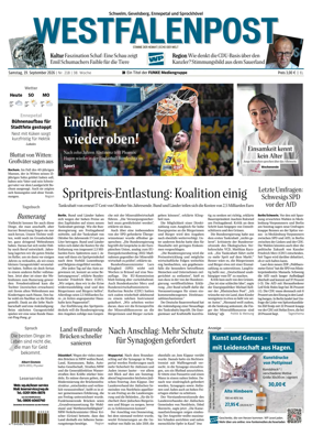 Cover of Westfalenpost (Ennepetal)
