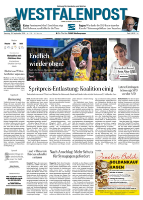 Cover of Westfalenpost (Wetter)