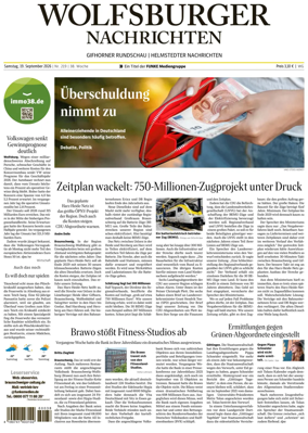 Cover of Wolfsburger Nachrichten (Wolfsburg-Gifhorn)