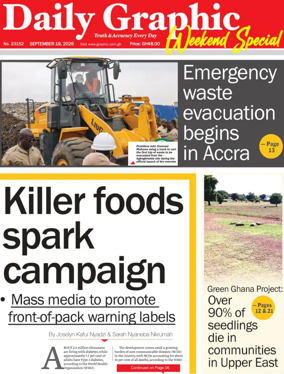Cover of Daily Graphic