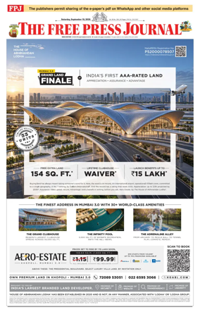 Cover of The Free Press Journal