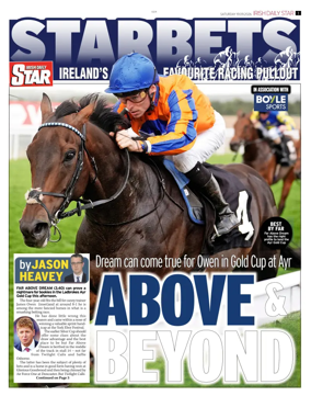 Cover of Irish Daily Star - Starbets
