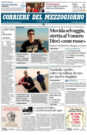 Cover of Corriere del Mezzogiorno (Campania)