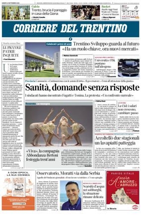Cover of Corriere del Trentino