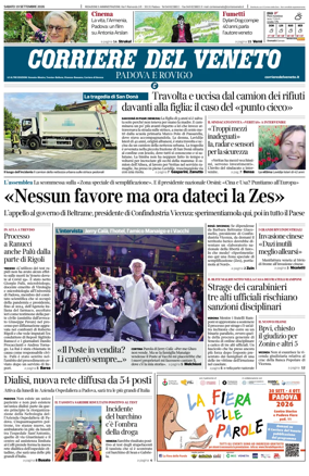 Cover of Corriere del Veneto (Padova e Rovigo)