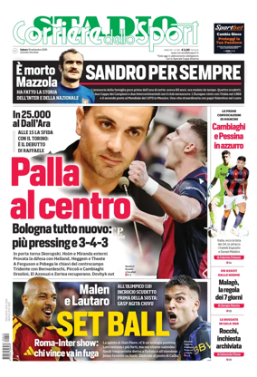 Cover of Corriere dello Sport Stadio (Bologna)