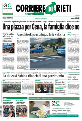Cover of Corriere di Rieti