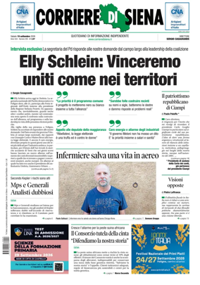 Cover of Corriere di Siena