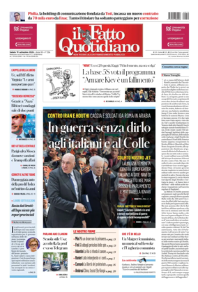 Cover of Il Fatto Quotidiano