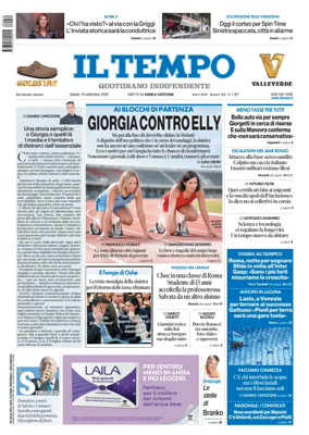 Cover of Il Tempo (Nazionale)