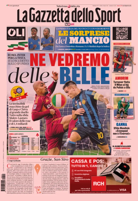 Cover of La Gazzetta dello Sport - Napoli