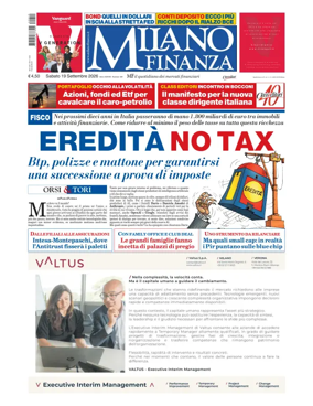 Cover of Milano Finanza