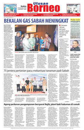 Cover of Utusan Borneo (Sabah)