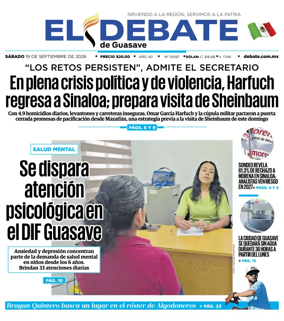 Cover of El Debate de Guasave