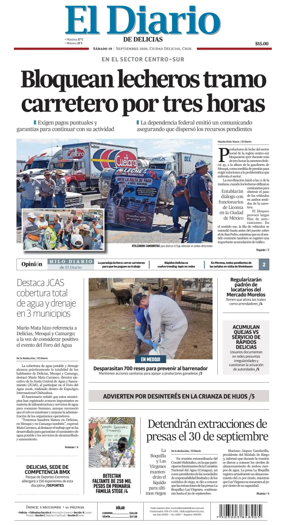Cover of El Diario de Delicias