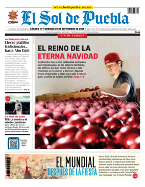 Cover of El Sol de Puebla