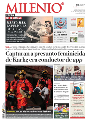 Cover of Milenio Jalisco