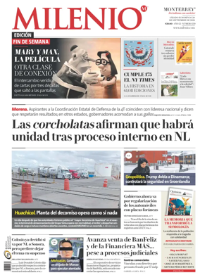 Cover of Milenio Monterrey