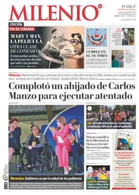 Cover of Milenio Puebla