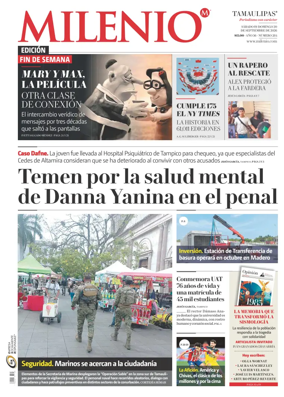 Cover of Milenio Tamaulipas